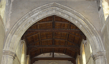 The chancel arch March 2014